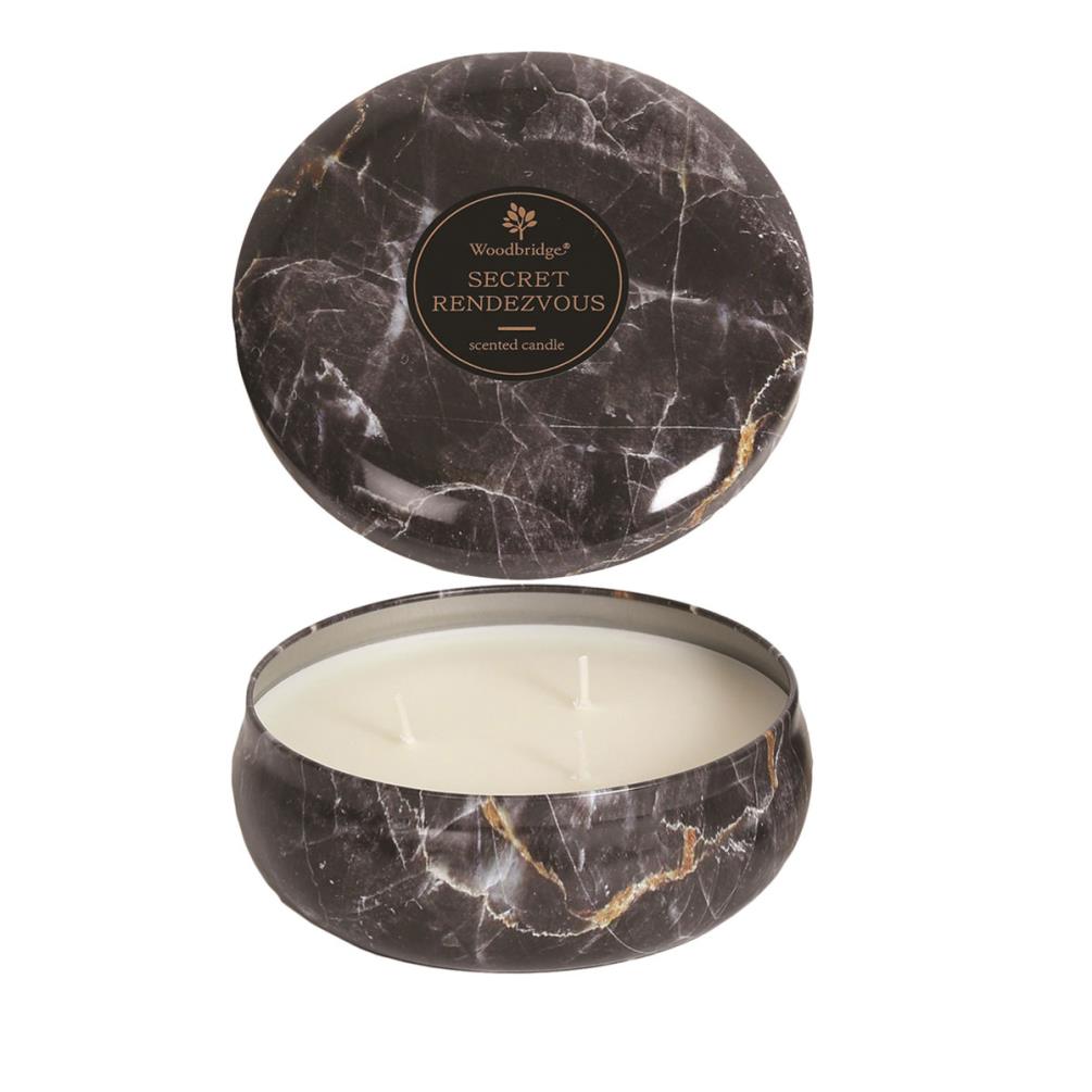 Woodbridge Secret Rendezvous Marble Effect Candle £13.49
